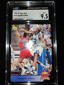 CGC 9.5 1992-93 Upper Deck Shaquille O'Neal Rookie #474 - Picture 1 of 2