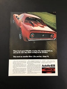 FORD MUSTANG MACH 2 ORIGINAL VINTAGE PRINT AD ADVERTISEMENT PRINTED - Picture 1 of 1