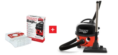 Numatic Aspirapolvere "Henry Classic" HVR 200-11, Rosso Aspirapolvere a Secco Aspirapolvere Caldaia - Immagine 1 di 4