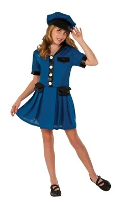 Child Police Officer Chief Lady Cop Costume - Image 1 of 2