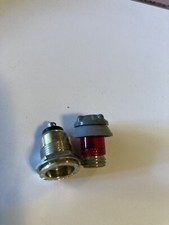 Vintage AIRCRAFT Dash Gauge Light RACE CAR TROG SCTA SPEEDSTER Military Plane