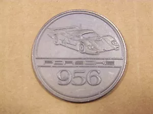 1984 PORSCHE 956 CALENDAR COIN - Picture 1 of 2