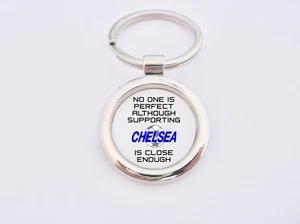 ALMOST PERFECT SUPPORTING CHELSEA KEY FOB BOTTLE OPENER KEYRING BADGE GIFT - Picture 1 of 8