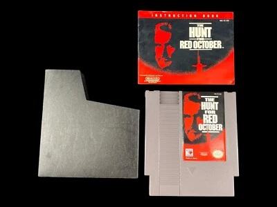 Vintage Nintendo NES The Hunt For Red October Video Game - Image 1 of 4