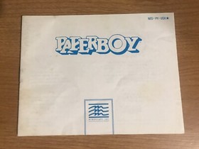 Paperboy - Nintendo NES - Instruction Manual Booklet Only