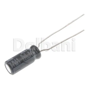 18-01-0364 Radial Capacitor 6.3V 220UF 105C 5X12MM - Picture 1 of 2