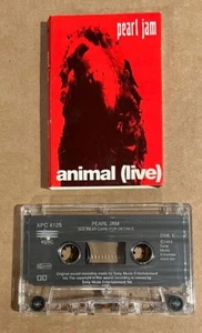 Pearl Jam - Animal [Live] RARE out of print cassette single '93 - Picture 1 of 3