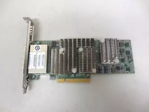 Dell 6Gbps Quad-Port SAS PCI-E Host Bus Adapter 0TFJRW High Profile - Zdjęcie 1 z 4