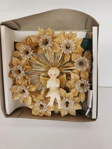 Vtg Christmas Tree Top Topper Twinkling Colored Bulbs Angel WORKS - Picture 1 of 2