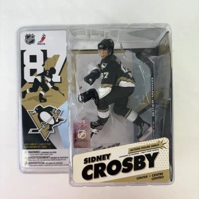 Figura de acción Sidney Crosby McFarlane NHL Serie 12 Pittsburgh Penguins 87 nueva Foto 1 de 4
