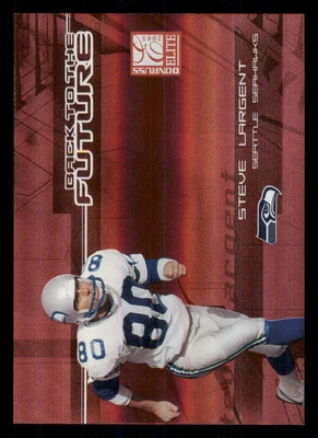 2005 Donruss Elite Red #BF5 Steve Largent/Darrell Jackson /250 - Image 1 of 2