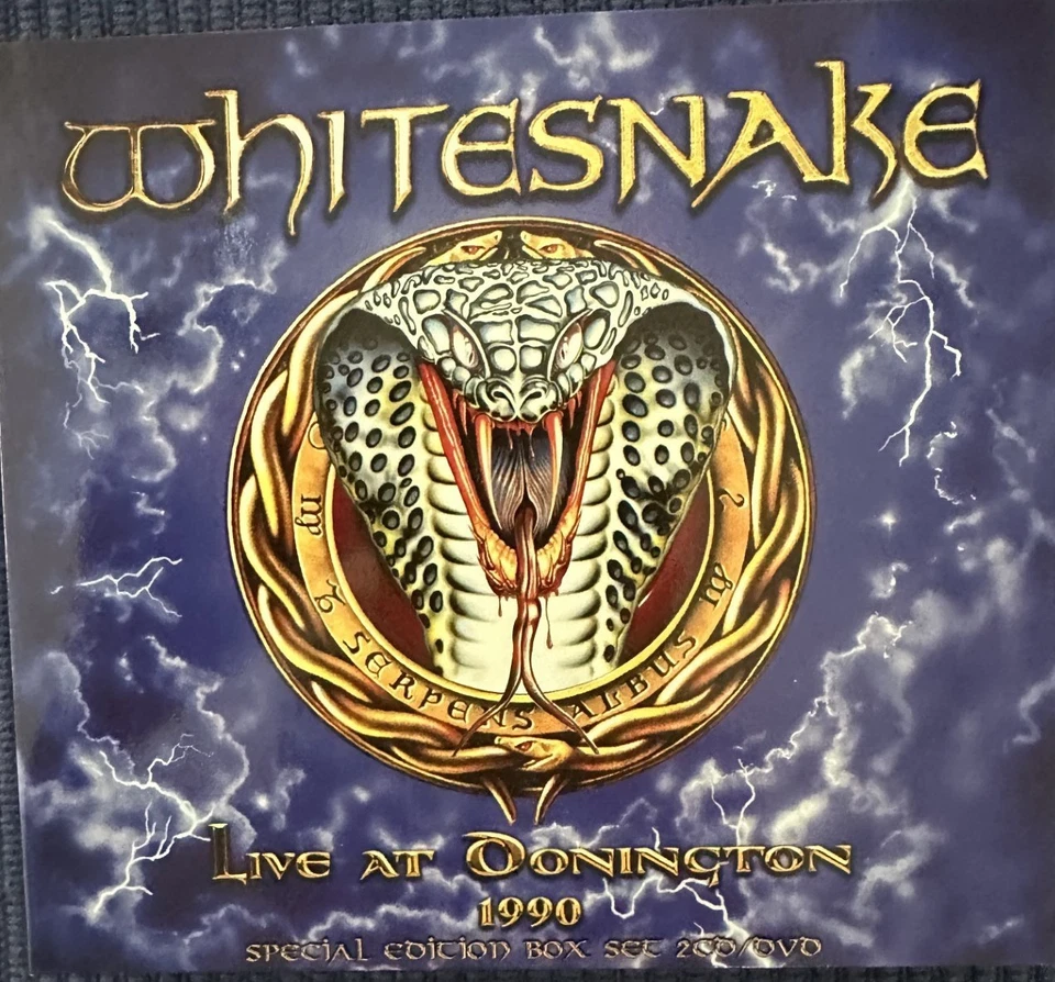 Whitesnake: Live At Donington 1990 Deluxe (2CDs + DVD) - Image 1 of 2