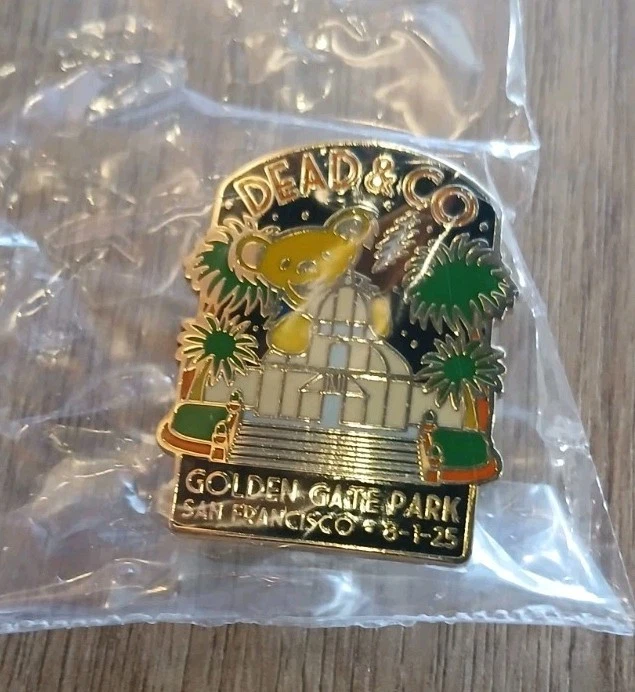 NUEVO 2025 AGRADECIDO DEAD & CO. COMPANY San Francisco 60º CONCIERTO EVENTO PIN 8/1 Foto 1 de 1