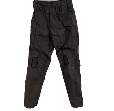 KRYDEX Combat Pants Tactical TROUSERS Sz 30 Black Airsoft Paintball NO KNEE PADS - Image 1 of 4
