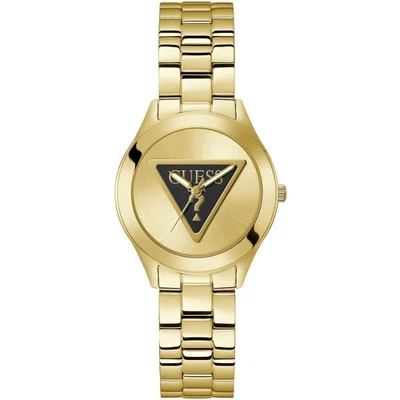 Orologio Donna GUESS TRI PLAQUE GW0675L2 Bracciale Acciaio Gold Dorato - Immagine 1 di 2
