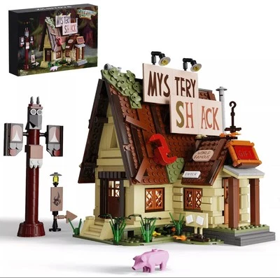 Gravity House Building Block Set Architecture Mystery Shack Brick Toy Adult Gift - Image 1 of 4