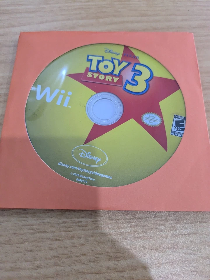 A1 Toy Story 3 (Nintendo Wii, 2010) solo disco pulido Foto 1 de 1