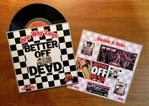 E.G. Daily - One Way Love (Better Off Dead) 7" 45 Single 1985 Vinyl Record RARE - Picture 1 of 5