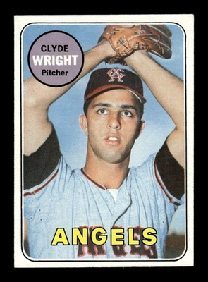 1969 Topps Set Break #583 Clyde Wright NR-MINT *BNCARDS* - Image 1 of 2