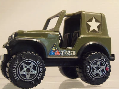 Vintage Buddy L Army  T-5278  Toy Truck Jeep, 1970s - Image 1 of 4
