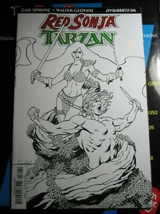 Rote Sonja Tarzan # 6 Cover Lopresti 1 in 30 VARIANTE DYNAMITE COMICS - Bild 1 von 12