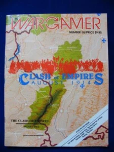 The Wargamer Magazine #58 - Clash Of Empires agosto 1914 - In perfette condizioni - Foto 1 di 3