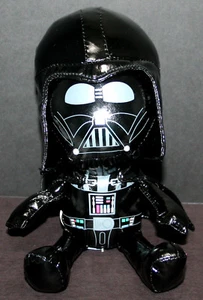 Star Wars Stuffed Vinyl Darth Vader Doll 8" Galerie 2011 - Picture 1 of 4