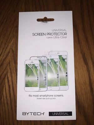 UNIVERSAL SCREEN PROTECTOR BYTECH NEW - Image 1 of 2