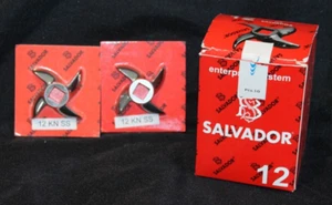 Lotto di 2 - #12 Salvador Coltello Lama Tritacarne Acciaio Inox Bordo Curvo Nuovo - Foto 1 di 5