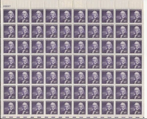 1961 sheet of 70 US MNH 4c stamps # 1177 Horace Greeley; CV $17.50 - Picture 1 of 2