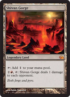 MTG Magic - Shivan Gorge - From the Vault: Realms - Mythic Rare - Foil Near Mint - Image 1 of 1