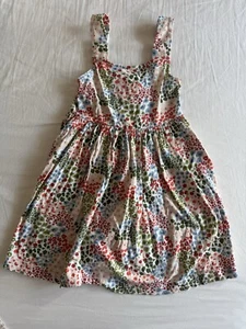 Mayoral Girls Dress Size 7 Summer Sleeveless Multicolor Floral - Picture 1 of 3