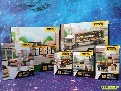 boost® BLOCKZ EDEKA Komplett-Set Klemmbausteine Supermarkt & LKW u.v.m.