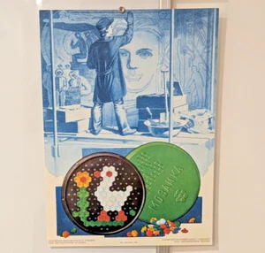 Advertising Poster USSR ☭ Soviet Ukraine ☭ Promo Kyiv 1989 ☭ Buy mosaic - Picture 1 of 3