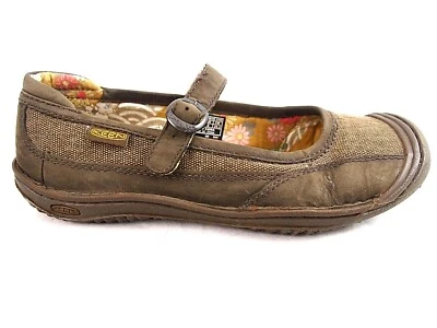Keen Verano Mocasines Dorados Zapatos Confort Marrón Planos Mary Janes Para Mujer 8.5 39 Foto 1 de 4