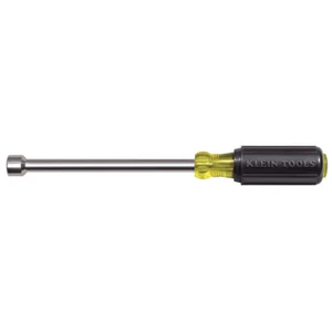 Klein Tools 646-1/4 1/4" Hex Cushion-Grip Hollow-Shank Nut Driver with 6" Shank - Picture 1 of 2