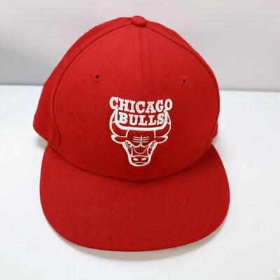Gorra New Era 59Fifty NBA Chicago Bulls Windy City roja gorra ajustada 7 lana Foto 1 de 4