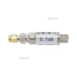 0-3GHz SMA Male to F Female Connector 50-75ohm Impedance Converter Radio Acc - Picture 1 of 6