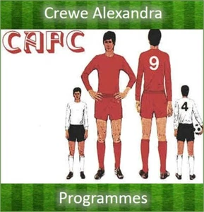 Programme Crewe Alexandra Football Club Gresty Road Programmes - Various Years - Picture 1 of 10
