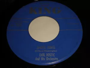 Earl Bostic And His Orchestra: Smoke Rings / Deep Purple 45 - Picture 1 of 1
