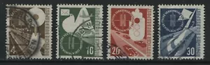 Germany 1953 Transportation used set of 4 - Bild 1 von 1
