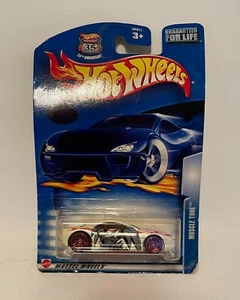 Hot Wheels 2000 Muscle Tone Blanco Rojo Ruedas 35 Aniversario B2311-0710 - Imagen 1 de 2