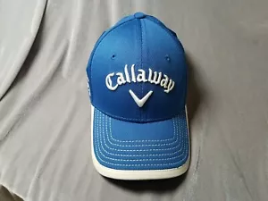 Cappello regolabile Callaway bianco HEX blu tour RAZR e blu Odyssey - Foto 1 di 6