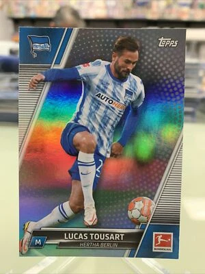 2021-22 Topps Bundesliga Rainbow Foil /75 Lucas Tousart #11 - Image 1 of 2