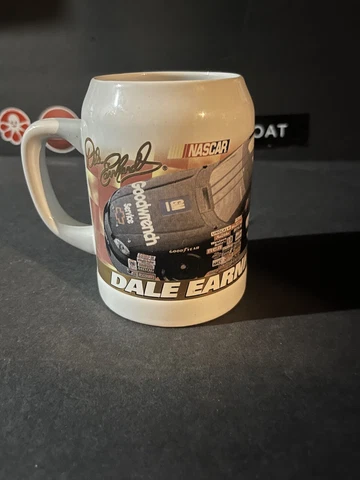 VINTAGE Dale Earnhardt #3 Ceramic Beer Stein Cover