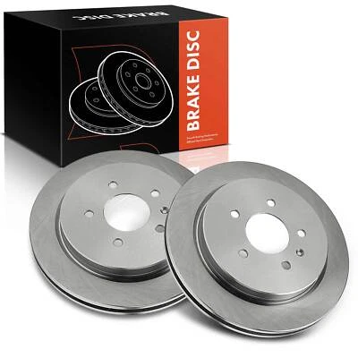 2Pcs Rear Disc Brake Rotors for Cadillac CTS 03-07 Seville 03-04 STS 2005-2011 - Image 1 of 4