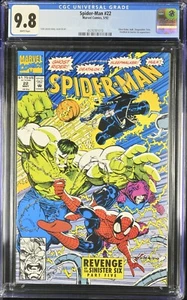 SPIDER-MAN #22 [1992] - CGC 9.8 - White Pages - Marvel Comics - Erik Larsen Cvr - Picture 1 of 3