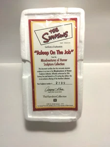 The Simpsons - "Asleep on the Job" - Misadventures of Homer Sculpture Collection - Bild 1 von 9