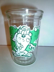 Welchs Taz Glass Warner Looney Soap Cereal Bubbles 22 Yrs Old Collector Series 5 - Picture 1 of 1