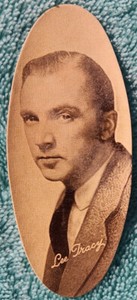 Lee Tracy 1934 Carreras Film Stars #26 Fair - Back Is Very Light